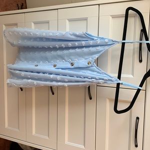 Baby blue tank top